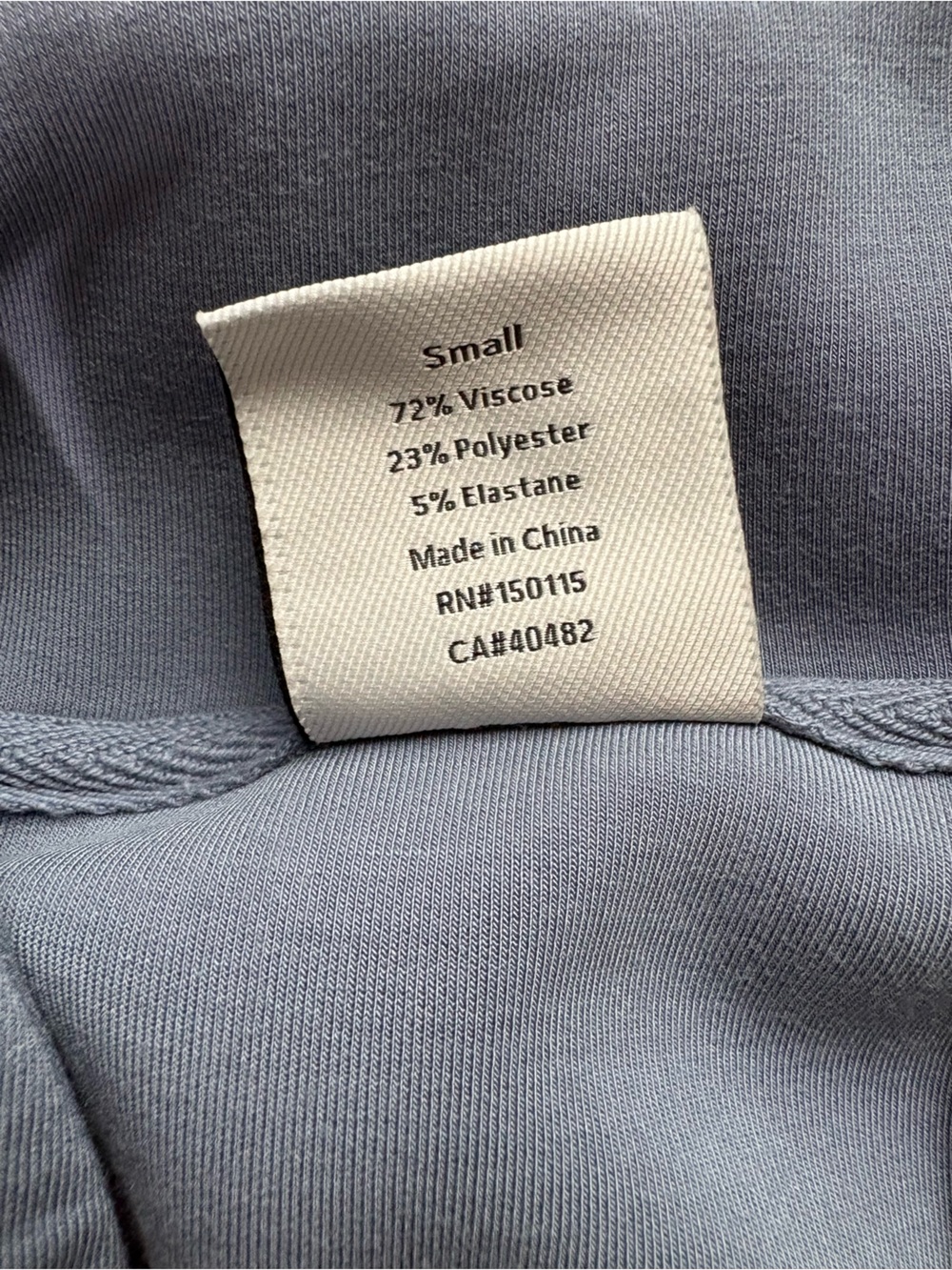 Varley Loretta DoubleSoft Half-Zip Sweater Vest in Stone Blue Size Small - Picture 10 of 15